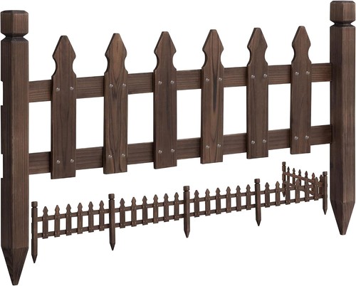 Wood picket garden - wood, fence