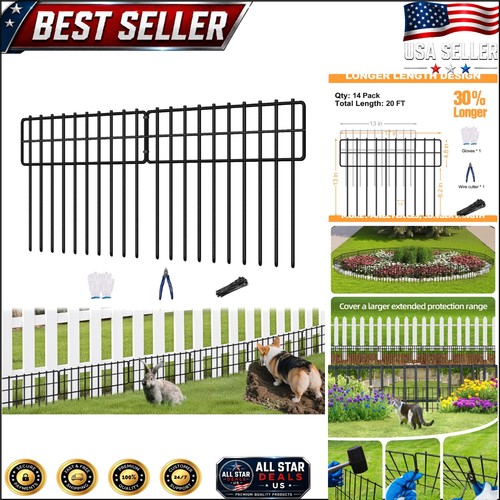 Rustproof garden fence - rustproof, 14