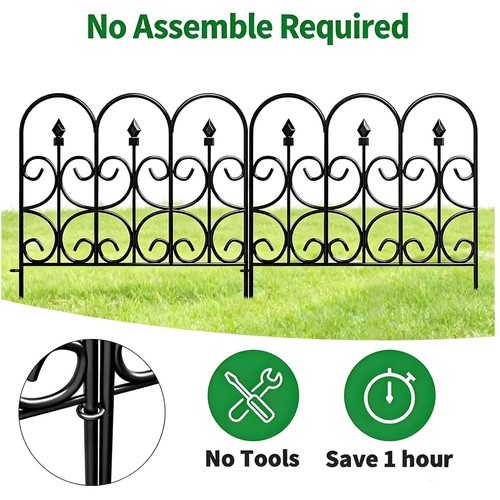 Easy install decorative garden - install,