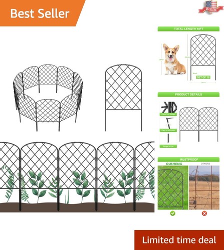 Rustproof garden fence easy - rustproof,